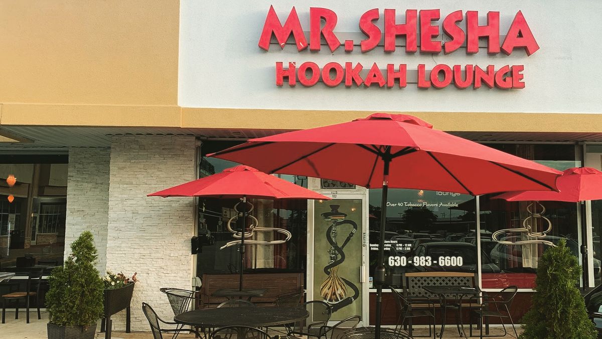 Mr. Shesha Hookah Lounge interior