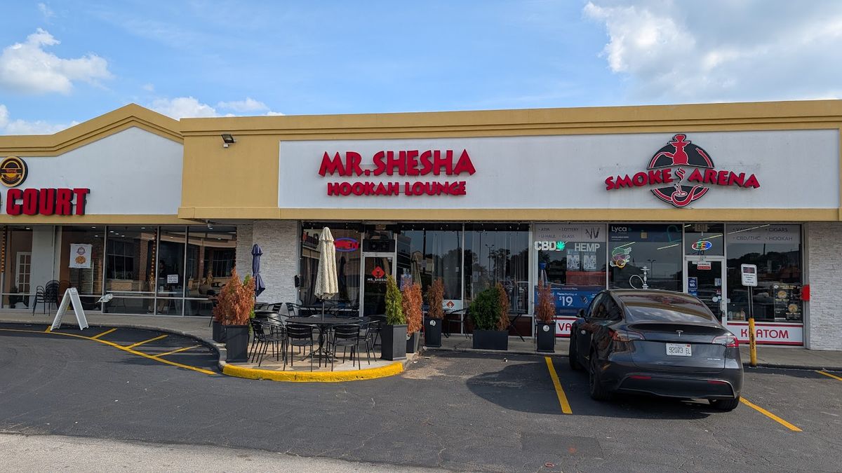 Hookah experience at Mr. Shesha
